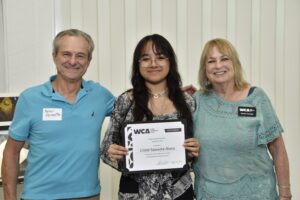 Saavedra-Rivera w Donors Peter and Marsha Ouimette