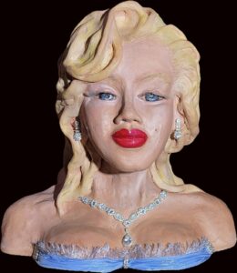 Diamonds are a Girls Best Friend - Sculpture Mixed Media