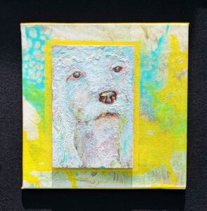 Sunlit Spirit Dog Acrylic